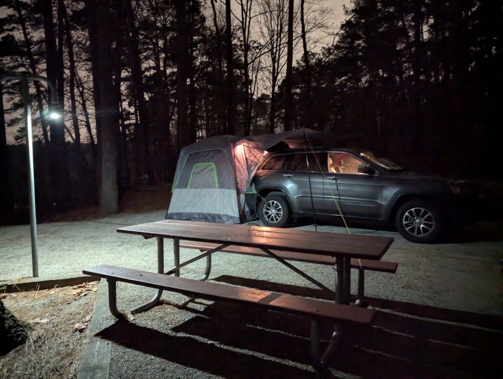 Camping at Fort Yargo